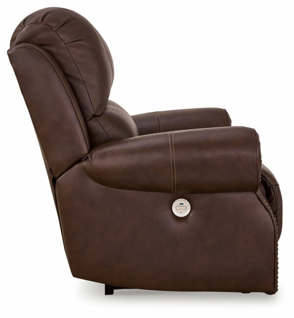 Freyeburg - Walnut - Zero Wall Power Recliner - Image 3
