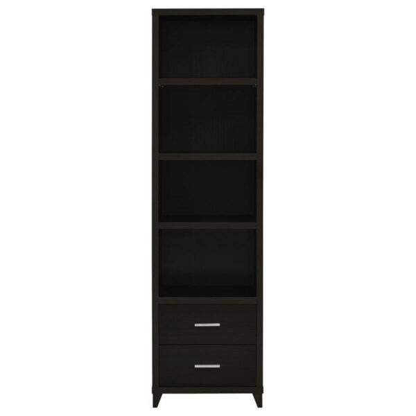 Lewes - 4 Piece Entertainment Center - Cappuccino - Image 4