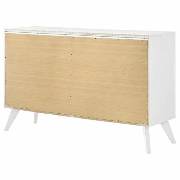 Janelle - 6-Drawer Dresser - White - Image 8
