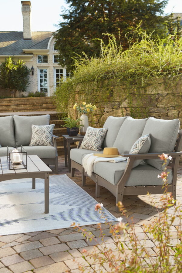 Visola - Gray - Sofa With Cushion - Image 7