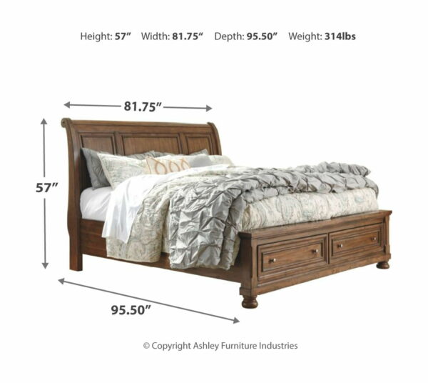 Flynnter - Sleigh Bedroom Set - Image 11