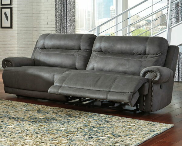 Austere - Gray - 2 Seat Reclining Sofa - Image 6