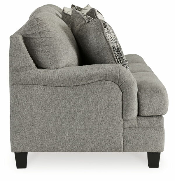 Davinca - Charcoal - Sofa - Image 4