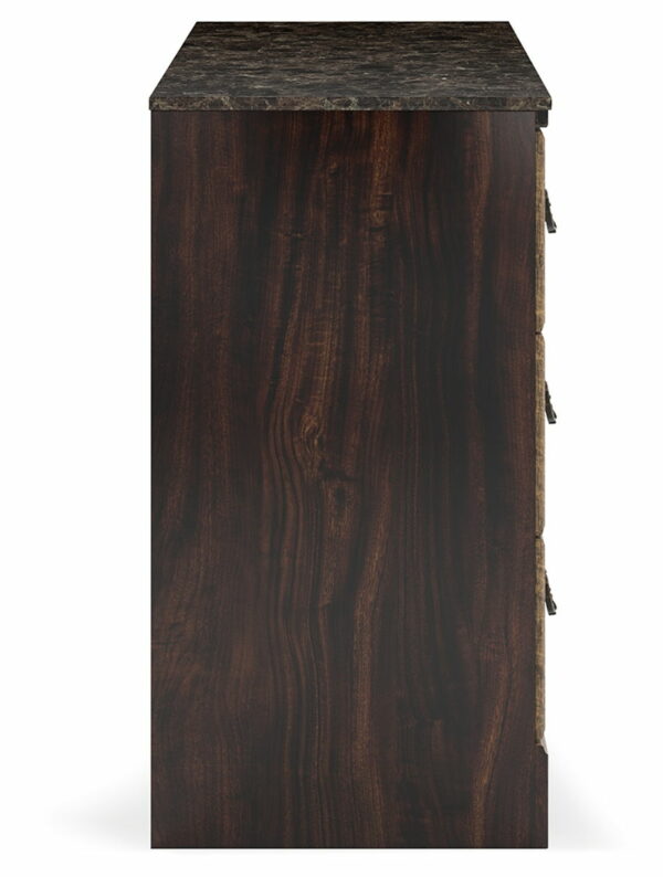 Glosmount - Two-tone - Six Drawer Dresser - Image 7