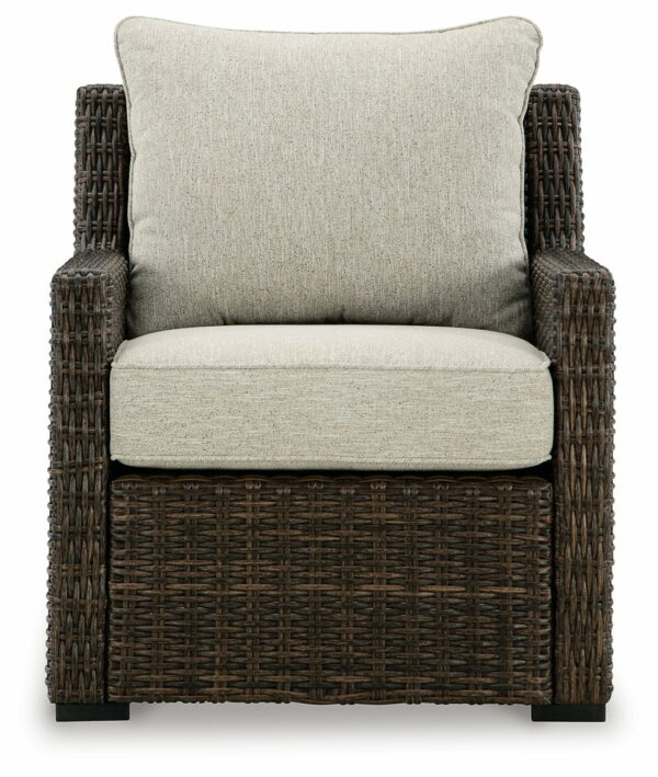 Brook Ranch - Brown - Lounge Chair With Cushion - Image 3