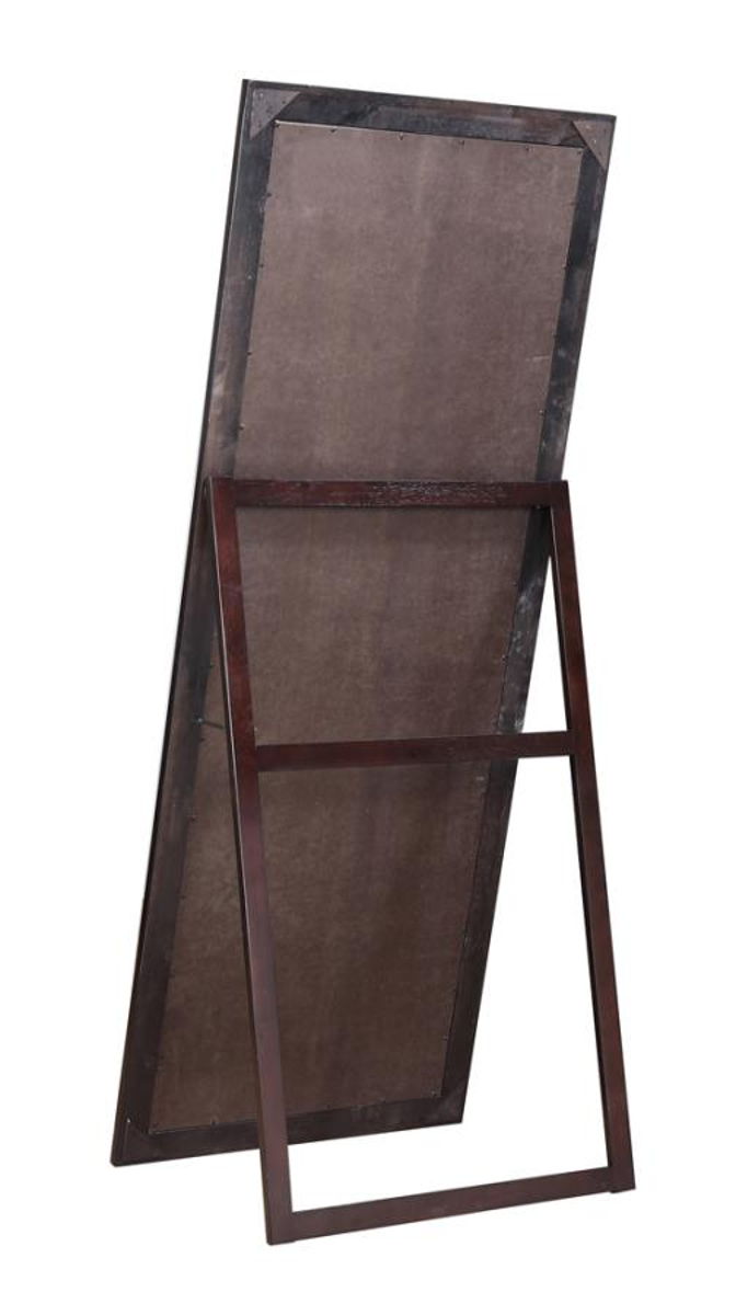 Phoenix - Rectangular Standing Floor Mirror - Black - Image 5