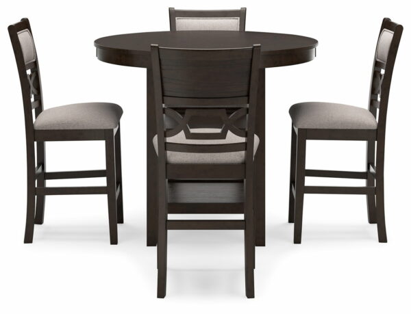 Langwest - Brown - Dining Room Counter Table Set (Set of 5) - Image 2