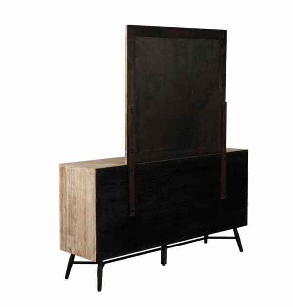 Marlow - 6-Drawer Dresser - Rough Sawn Multi - Image 9