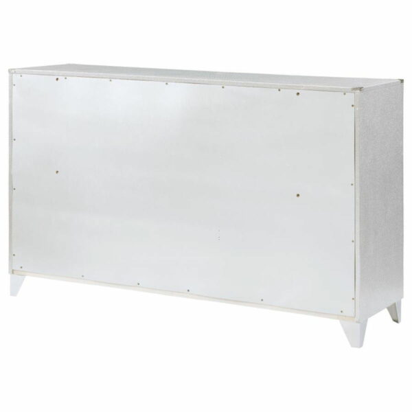 Larue - 6-Drawer Dresser - Silver - Image 8
