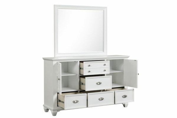 Jamestown - Landscape Mirror - White - Image 4