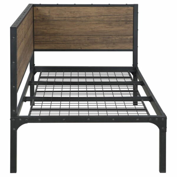 Getler - Daybed - Weathered Chestnut And Black - Image 7