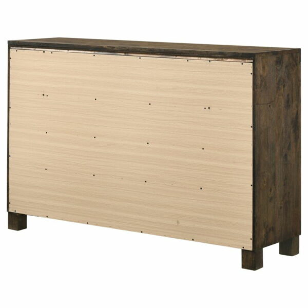 Woodmont - 8-Drawer Dresser - Rustic Golden Brown - Image 5