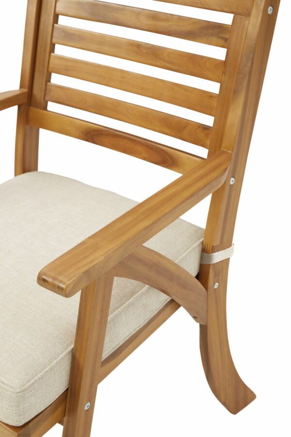 Vallerie - Brown - Chairs W/Cush/Table Set (Set of 3) - Image 6