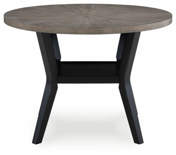 Corloda - Black / Gray - Round Drm Table Set (Set of 5) - Image 3