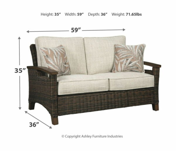 Paradise Trail - Medium Brown - 3 Pc. - Lounge Set - Image 3