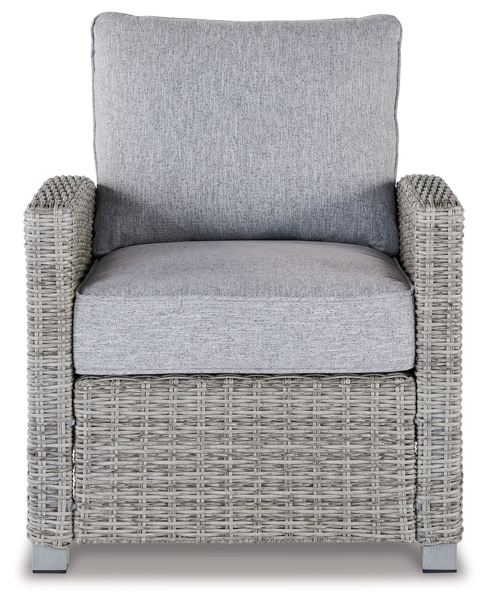 Naples Beach - Light Gray - Lounge Chair W/Cushion - Image 7