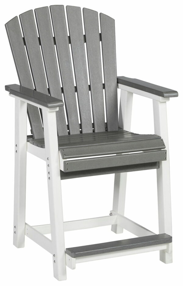 Transville - Gray / White - Barstool (Set of 2) - Image 6