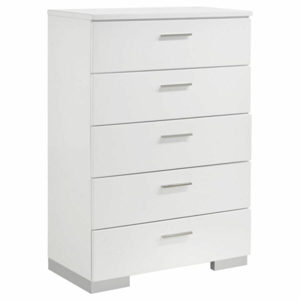 Jeremaine - Upholstered Platform Bedroom Set With LED - Image 50
