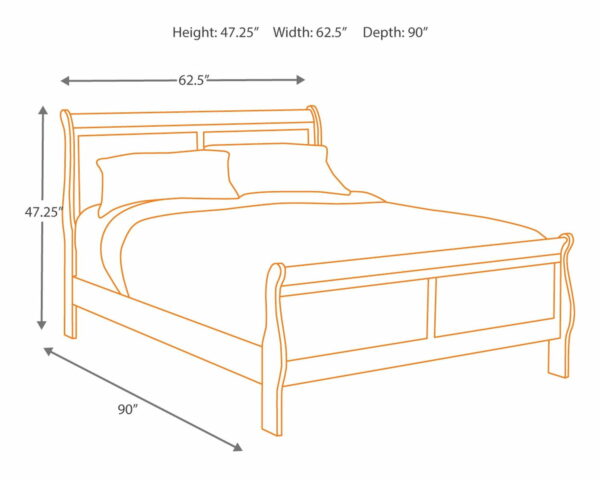 Alisdair - Dresser, Mirror, Sleigh Bed - Image 7