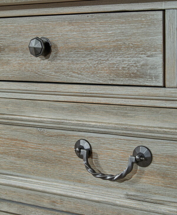Moreshire - Bisque - Dresser, Mirror - Image 5