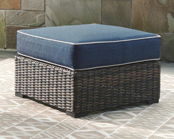 Grasson Lane - Brown / Blue - 6 Pc. - Lounge Set - Image 4