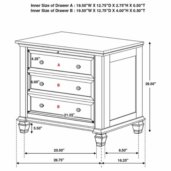 Sandy Beach - Panel Bed Bedroom Set - Image 13