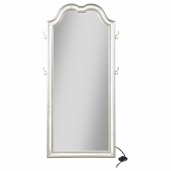 Evangeline - Full Length Led Floor Mirror - Silver Oak - Image 7