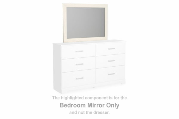 Stelsie - White - Bedroom Mirror - Image 3