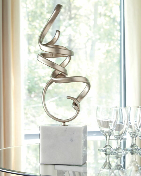 Pallaton - Champagne / White - Sculpture - Image 2