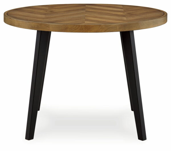 Blondon - Brown / Black - Dining Table and 4 Chairs (Set of 5) - Image 5