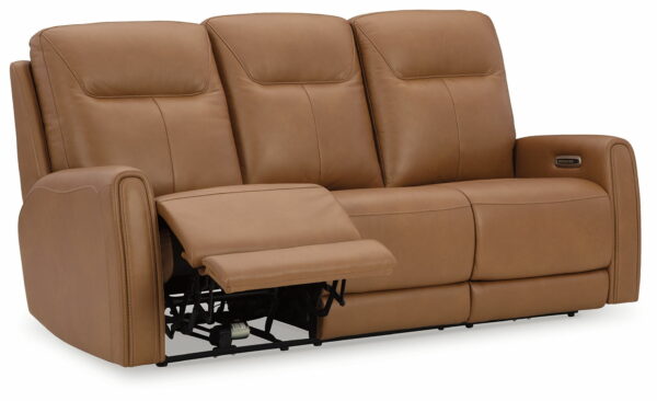 Tryanny - Butterscotch - Power Reclining Sofa With Adj Headrest - Image 6