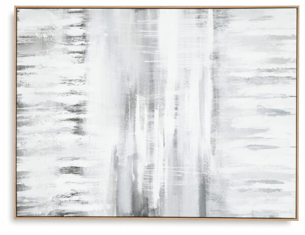 Estonbrook - Gray / White - Wall Art - Image 2