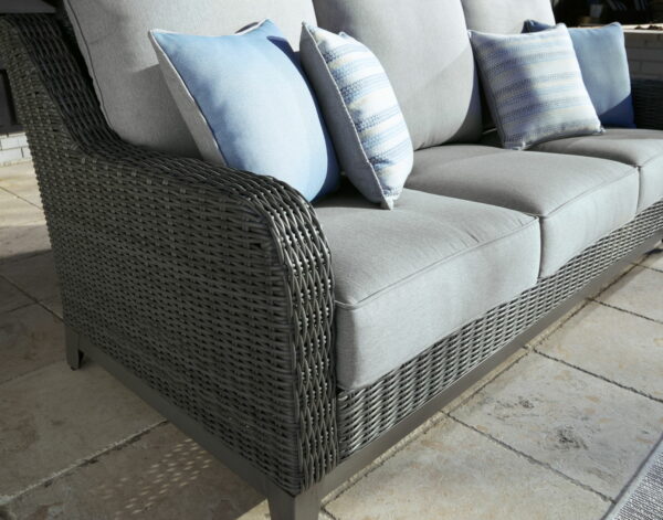 Elite Park - Gray - Sofa With Cushion - Image 2