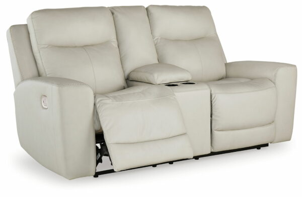 Mindanao - Power Reclining Loveseat With Console /Adj Hdrst - Image 2