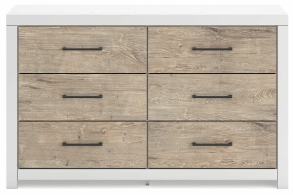 Charbitt - Two-tone - Six Drawer Dresser - Image 6
