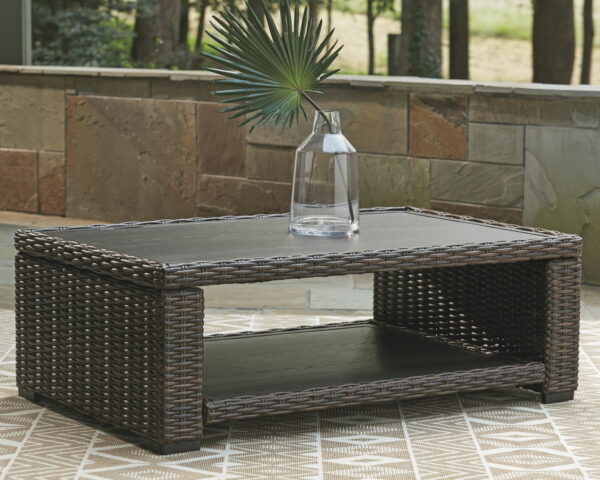 Grasson Lane - Brown / Blue - 6 Pc. - Lounge Set - Image 7