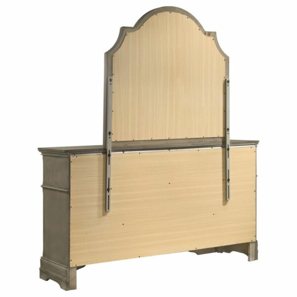 Manchester - 7-drawer Dresser With Mirror - Wheat - Image 9