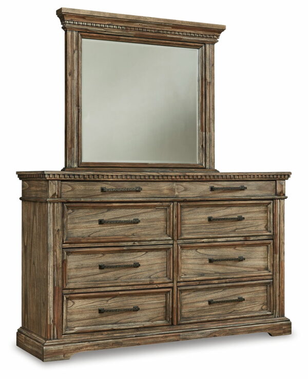 Markenburg - Brown - Dresser, Mirror - Image 7