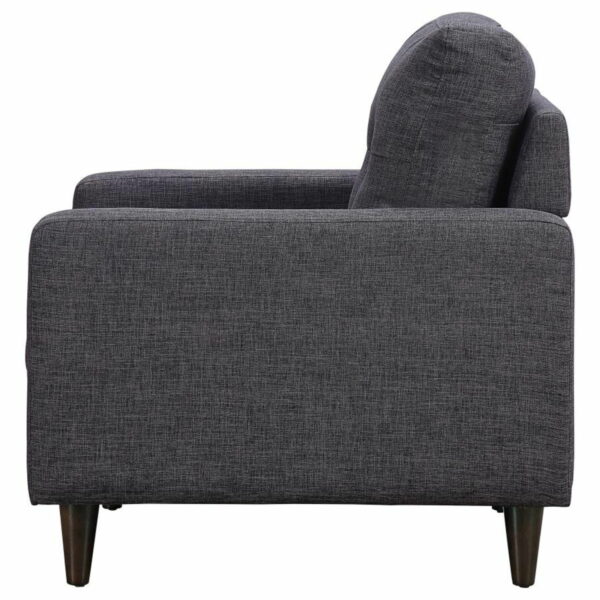 Watsonville - Tufted Back Chair - Gray - Image 4