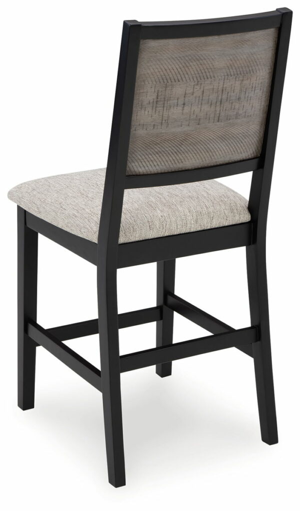 Corloda - Black / Gray - Round Counter Table Set (Set of 5) - Image 10