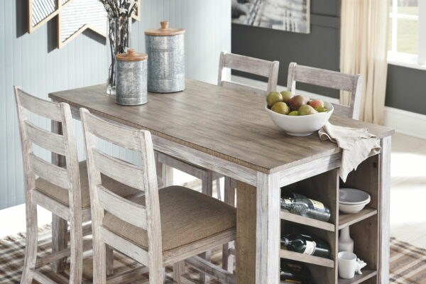 Skempton - Rectangular Counter Table With Storage Set - Image 8