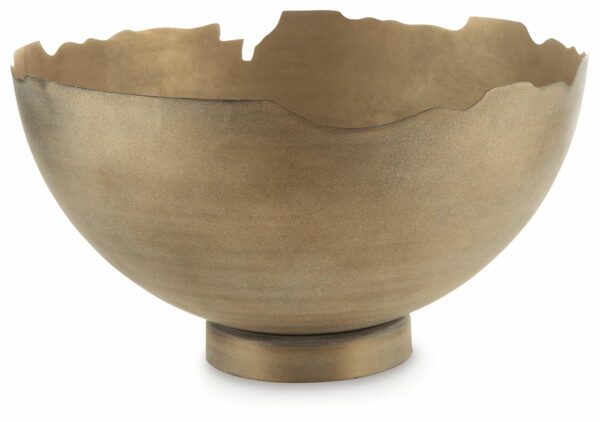 Maura - Antique Gold Finish - Bowl - Image 4