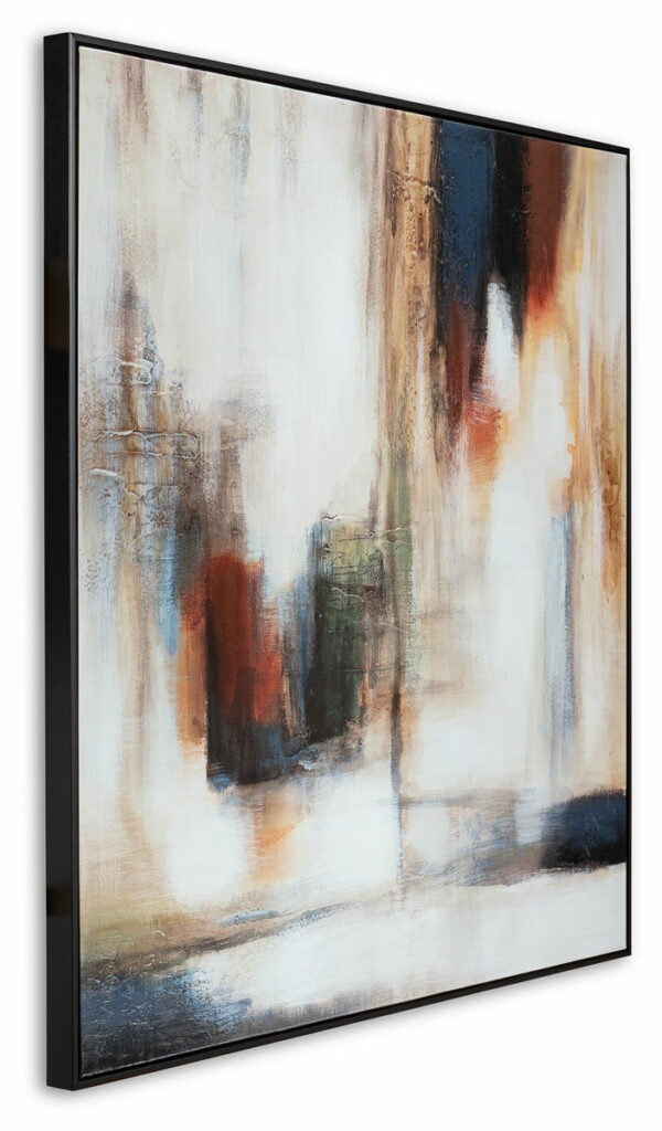 Pigeonford - White / Teal / Gold - Wall Art - Image 4