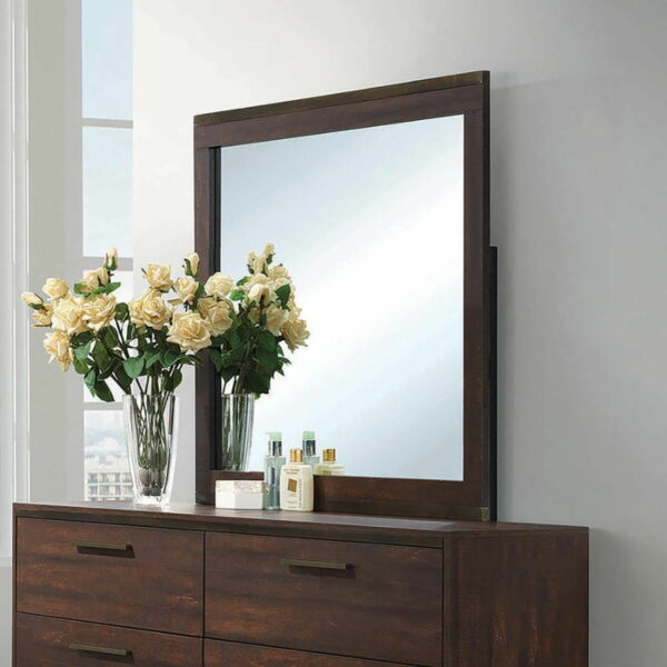 Edmonton - Dresser Mirror - Rustic Tobacco - Image 3