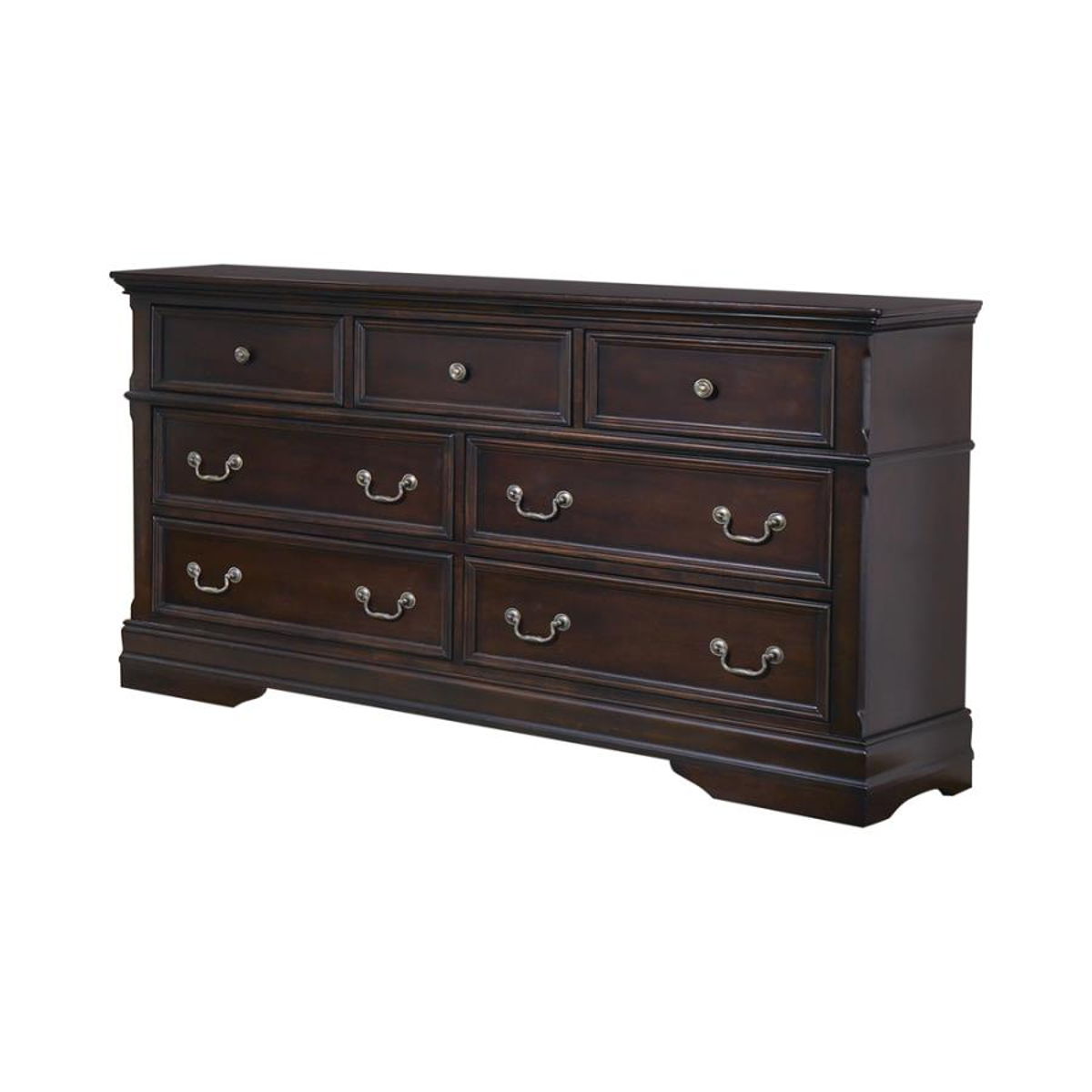 Cambridge - 7-Drawer Rectangular Dresser - Cappuccino - Image 5