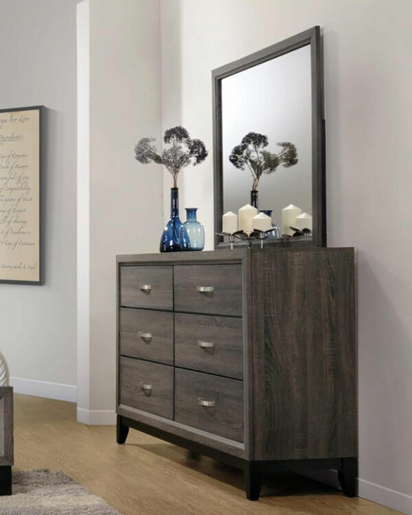 Watson - Dresser Mirror - Gray Oak - Image 3