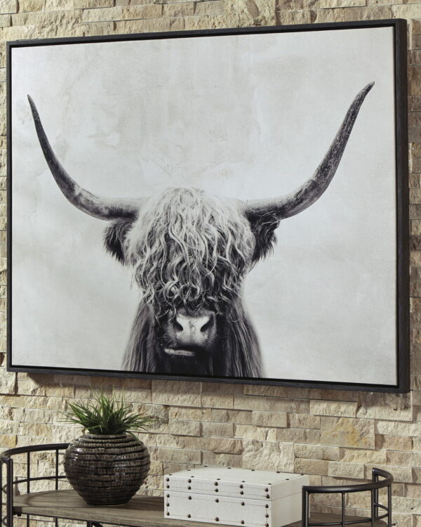 Pancho - Black / White - Wall Art - Image 2