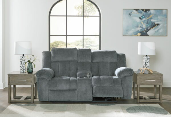 Tip-off - Power Reclining Loveseat With Console / Adj Headrest - Image 4