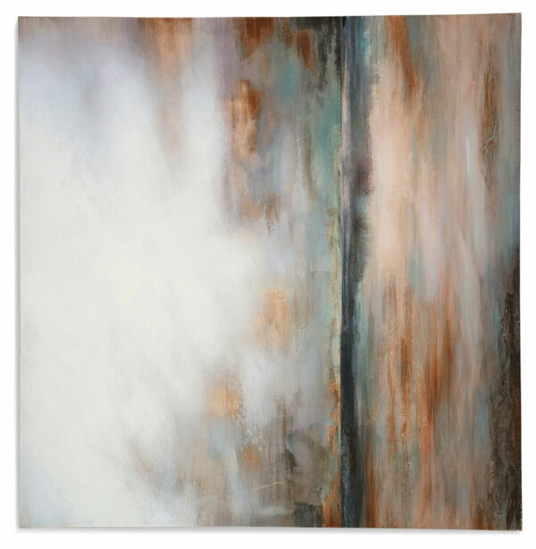 Weatheridge - Grey / Gold - Wall Art - Image 2