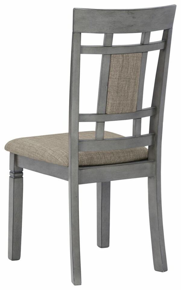 Jayemyer - Charcoal Gray - Rect Drm Table Set (Set of 7) - Image 2